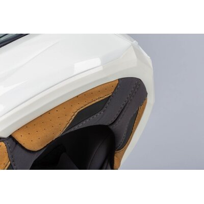 KLIM X1 Alpha Helmet ECE/DOT Gloss White - High-rise