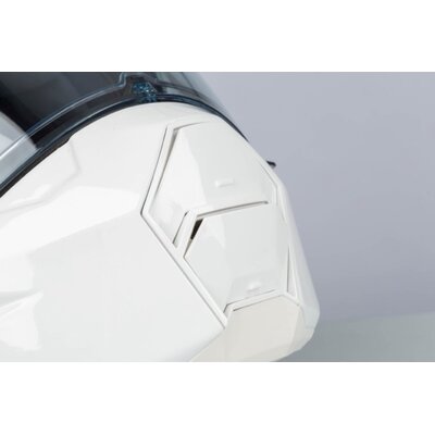 KLIM X1 Alpha Helmet ECE/DOT Gloss White - High-rise