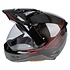 KLIM X1 Alpha Helmet ECE/DOT Quanta Gloss Black - Fiery Red