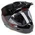 KLIM X1 Alpha Helmet ECE/DOT Quanta Gloss Black - Fiery Red