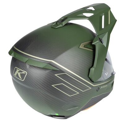 KLIM X1 Alpha Helmet ECE/DOT Quanta Matte Rifle Green - Oil Green