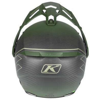 KLIM X1 Alpha Helmet ECE/DOT Quanta Matte Rifle Green - Oil Green