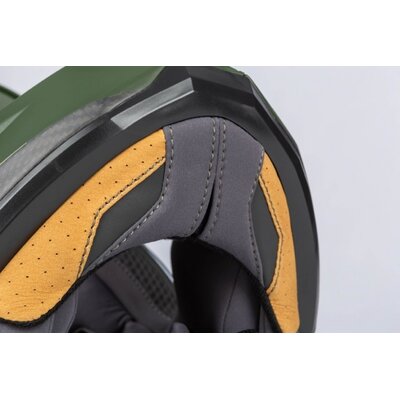 KLIM X1 Alpha Helmet ECE/DOT Quanta Matte Rifle Green - Oil Green
