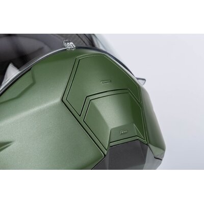 KLIM X1 Alpha Helmet ECE/DOT Quanta Matte Rifle Green - Oil Green