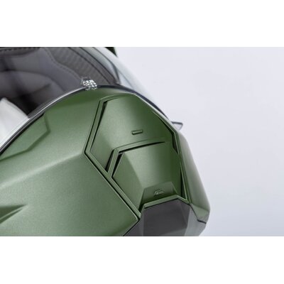 KLIM X1 Alpha Helmet ECE/DOT Quanta Matte Rifle Green - Oil Green