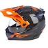 KLIM Krios Pro Helmet ECE/DOT Echo Gloss Black - Striking Orange - Petrol