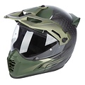 KLIM Krios Pro Helmet ECE/DOT Echo Matte Black - Rifle Green - Oil Green