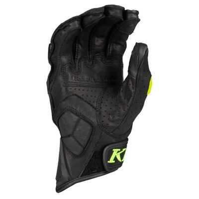KLIM Badlands Aero Pro Short Glove Black - Hi-Vis