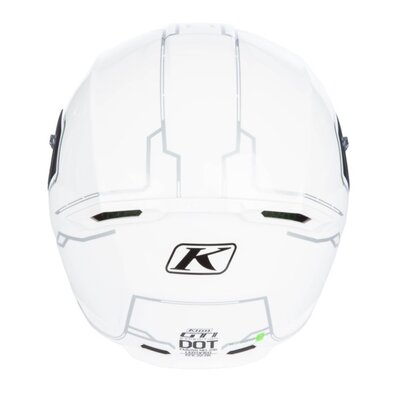 KLIM GT1 Expedition Helmet ECE/DOT Gloss White