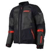 KLIM Baja Jacket Black - Fiery Red
