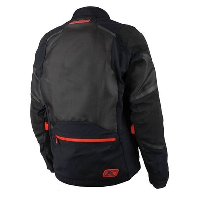 KLIM Baja Jacket Black - Fiery Red