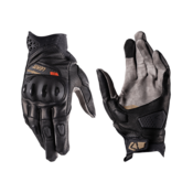 LEATT ADV X-Flow 8.5 Short Glove Stealth Black/Grey