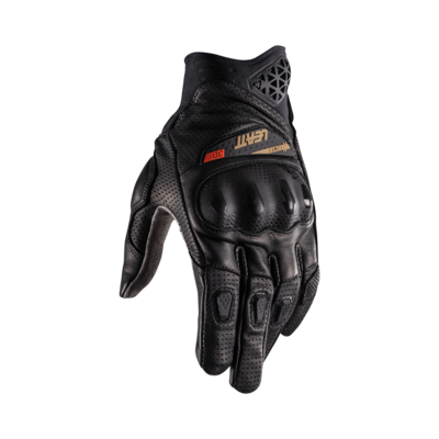 LEATT ADV X-Flow 8.5 Short Glove Stealth Black/Grey