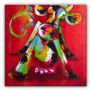 Schilderij | Koe Mina