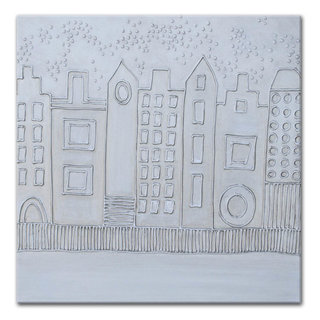 Schilderij | Huisjes