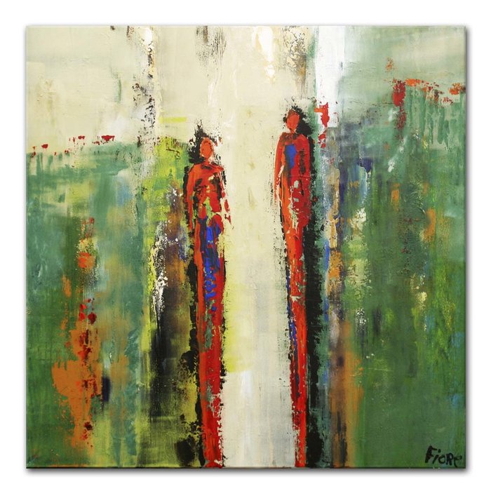 Abstract groen | Origineel schilderij