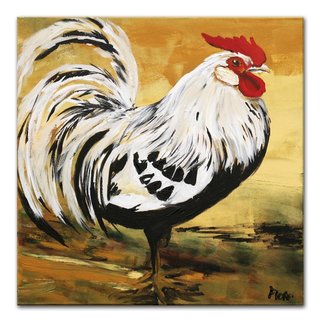 Schilderij | Trotse haan