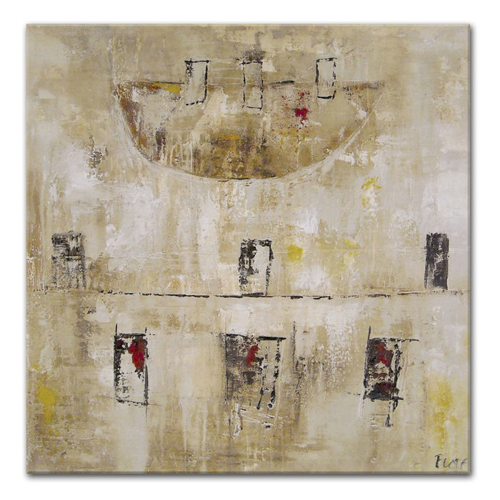 Aardetinten & abstract | Origineel schilderij