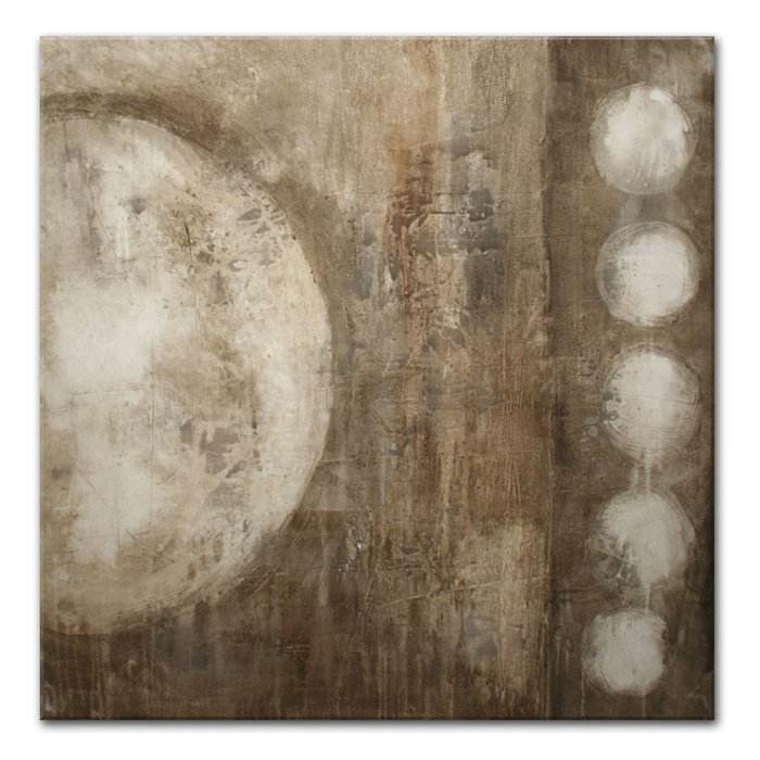 Abstract Bruin | Origineel schilderij