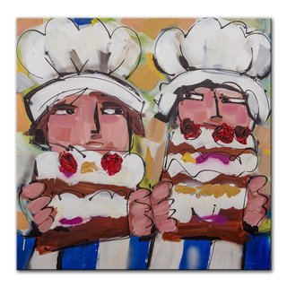 Schilderij | De Koekebakkers