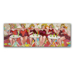 Terrasje pakken | Origineel schilderij