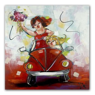 Schilderij | Met de kever