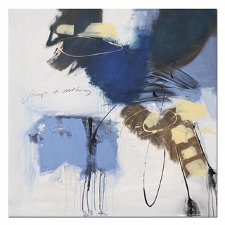 Schilderij | Blues and greys