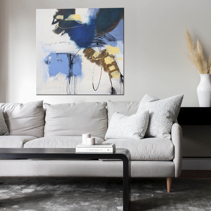 Blues and greys | Origineel schilderij