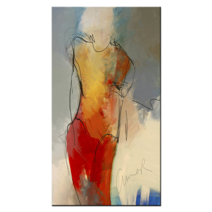 Torso II | Origineel schilderij