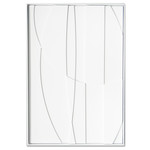 Bergamo Wit | 3D Wanddecoratie met relief