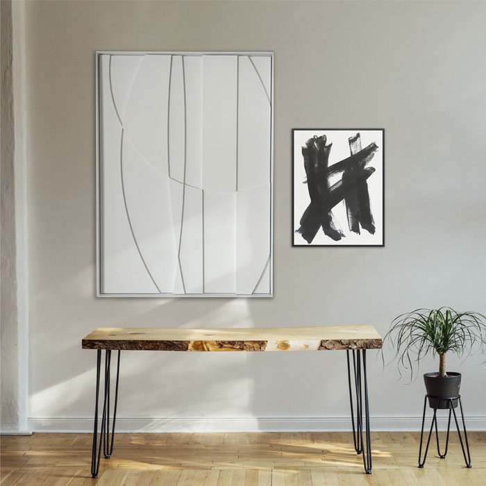 Bergamo Wit | 3D Wanddecoratie met relief