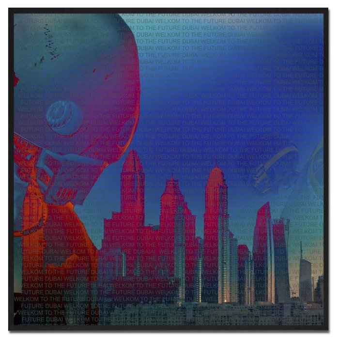 Future is coming | Fotokunst op dibond