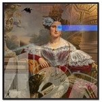 Seated Woman | Fotokunst op dibond