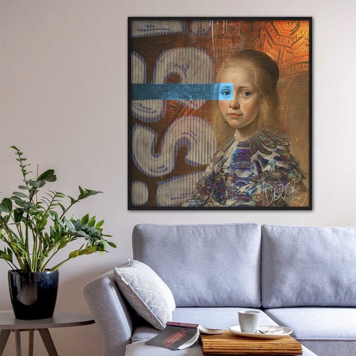 The Girl | Fotokunst op dibond