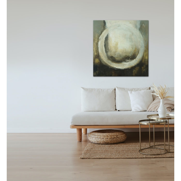 Grey Round | Origineel schilderij