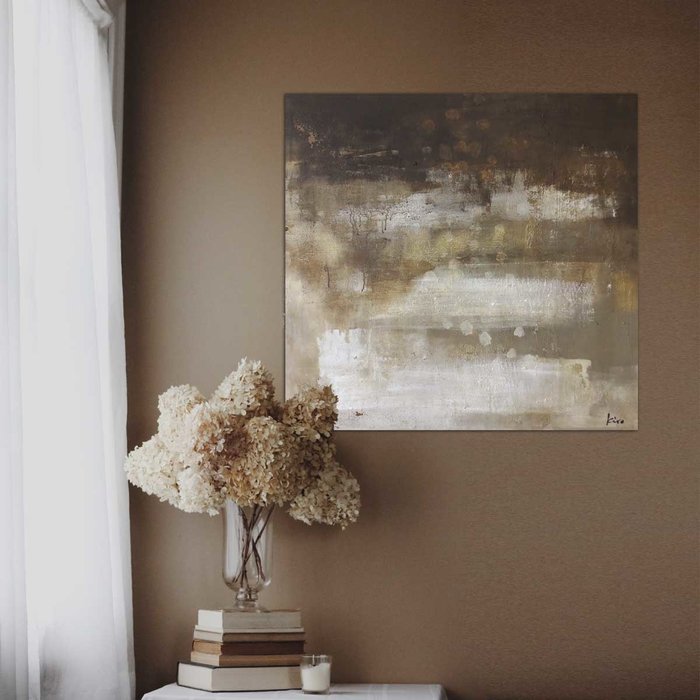 Golden Brown | Origineel schilderij