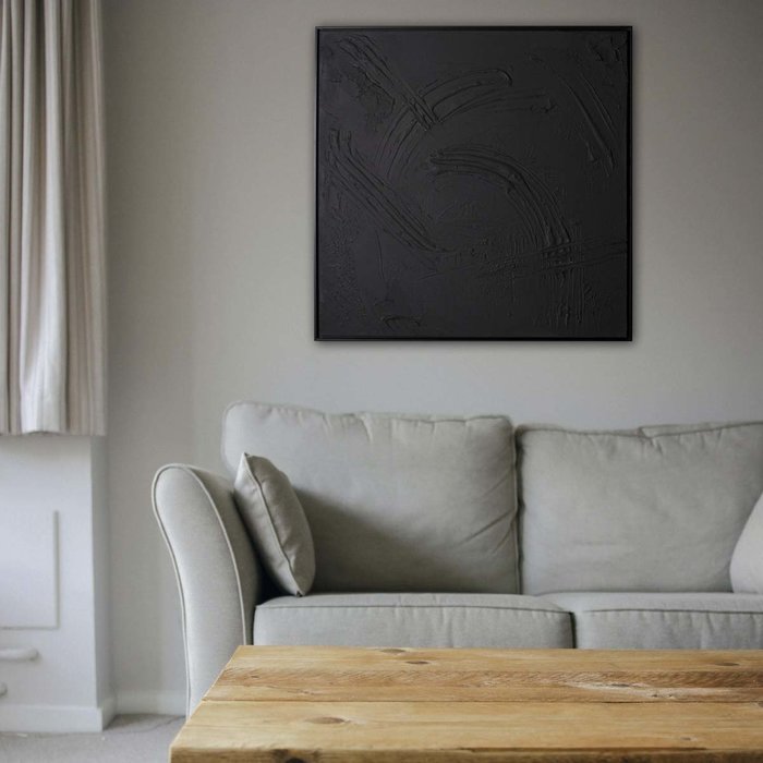 Traces | Origineel schilderij in baklijst