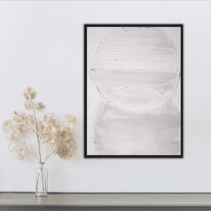 Zen | Origineel schilderij in baklijst