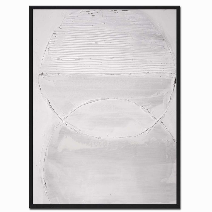 Zen | Origineel schilderij in baklijst