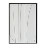 Milan Wit l | 3D schilderij met houten baklijst