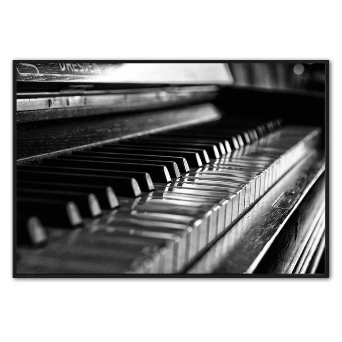 The Piano | Fotokunst op dibond