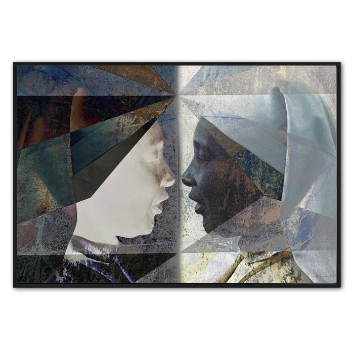 Face to Face | Fotokunst op dibond