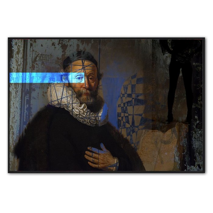 Blue Eye  | Fotokunst op dibond