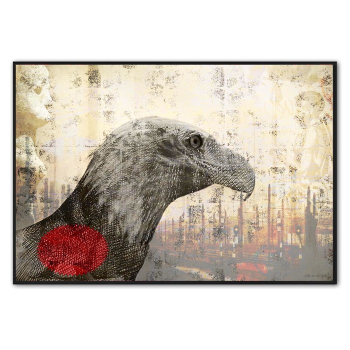 Hawkeye | Fotokunst op dibond