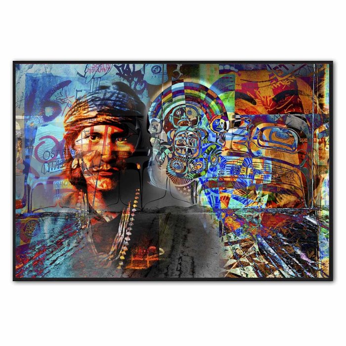 The old & the new  | Fotokunst op dibond