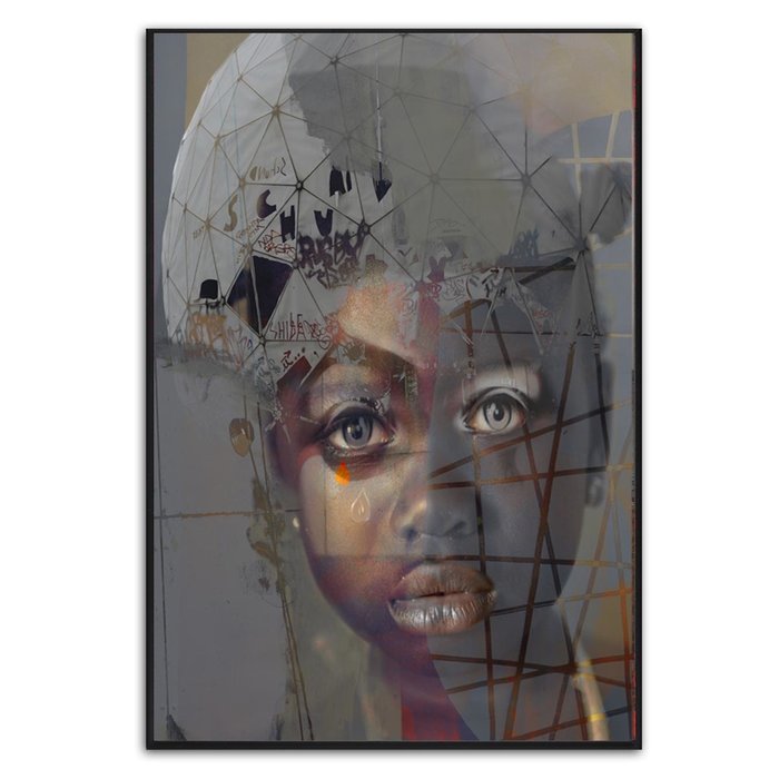 Tear | Fotokunst op dibond