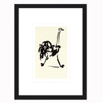 Poster de Struisvogel | Ingelijste poster Picasso - Copy