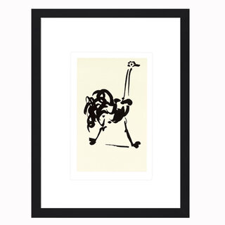 Poster de Struisvogel | Ingelijste poster Picasso