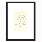Poster de Vogel | Ingelijste poster Picasso