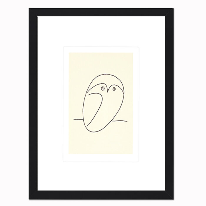 Poster de Vogel | Ingelijste poster Picasso